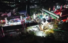 Sập dầm bê tông cầu cao tốc tại thủ đô Thái Lan, nhiều người chết và bị thương