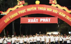 Núi Hài rực lửa chinh phục