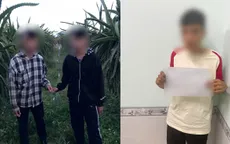 3 thiếu niên cắt trộm dây điện tại rẫy thanh long ở Bình Thuận