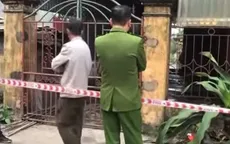 Điều tra nghi án cháu sát hại bà nội rồi phóng hoả đốt nhà
