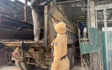 CSGT Hà Nội xử lý hơn 1.400 trường hợp vi phạm quá tải, cơi nới thùng xe