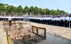 Chiến sĩ mới Vùng 5 Hải quân tham quan, học tập tại Trại giam Phú Quốc