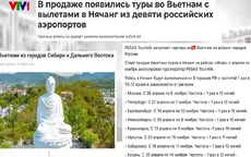 Nhu cầu đi du lịch Việt Nam của người Nga tăng mạnh