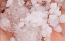 Điện Biên lại xuất hiện mưa đá