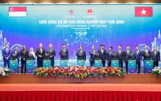 Hai Thủ tướng Việt Nam - Singapore cùng khởi công khu công nghiệp VSIP Thái Bình