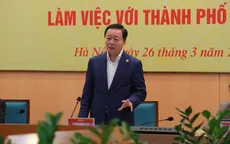 Phó Thủ tướng Trần Hồng Hà làm việc với TP Hà Nội về 3 nhiệm vụ quan trọng, cấp bách