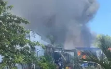 Hỏa hoạn thiêu rụi nhiều nhà dân ở huyện Năm Căn, Cà Mau