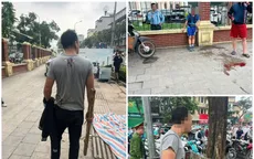 Hà Nội: Kịp thời khống chế đối tượng nghi 'ngáo đá' hành hung người đi đường