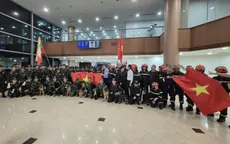 Đội cứu hộ, cứu nạn Việt Nam đến Myanmar hỗ trợ khắc phục hậu quả động đất