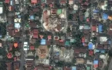 Hình ảnh vệ tinh cho thấy nhiều khu vực ở Myanmar bị xóa sổ sau động đất