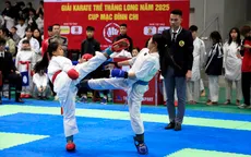 Ấn tượng Giải Karate trẻ Thăng Long năm 2025 Cup Mạc Đĩnh Chi