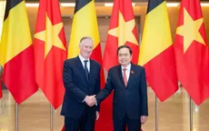 Chủ tịch Quốc hội Trần Thanh Mẫn hội kiến Nhà Vua Bỉ