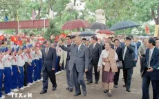 Điện chia buồn nguyên Chủ tịch Đảng, nguyên Chủ tịch nước Lào Khamtay Siphandone từ trần