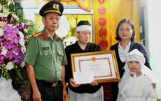 Truy tặng Bằng khen cho thành viên lực lượng an ninh cơ sở hy sinh khi làm nhiệm vụ