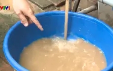 Bỏ tiền mua nước sạch nhưng nhận nước cặn đục, ''màu y phù sa"
