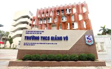 Trường THCS Giảng Võ nhận bằng công nhận chuẩn quốc gia cấp độ 2