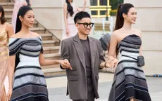 Hoàng Thùy làm vedette, Đỗ Thị Hà làm "nàng thơ" cho show thời trang Xuân Hè của NTK Hà Duy