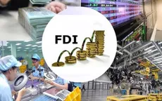 Vốn FDI “chảy” vào Việt Nam tăng 34,7%
