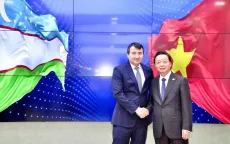 Phó Thủ tướng Trần Hồng Hà gặp Phó Thủ tướng Uzbekistan Jamshid Khodjaev