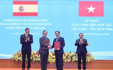 Việt Nam và Tây Ban Nha trao nhiều văn kiện hợp tác quan trọng
