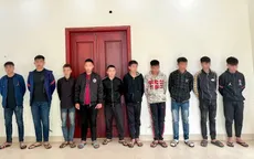 Nghệ An: Bắt nhóm thanh thiếu niên dùng hung khí giải quyết mâu thuẫn