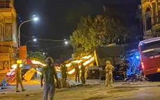 Tai nạn giao thông liên hoàn trên Quốc lộ 1 khiến nhiều người bị thương