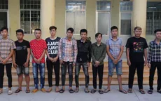 Nhóm thanh niên mang hung khí đi giải quyết mâu thuẫn do tranh giành tình cảm
