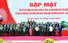 Tổng Bí thư gặp mặt cán bộ lão thành cách mạng, gia đình chính sách tiêu biểu