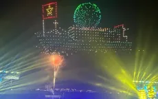 Trình chiếu 3D Mapping nhiều ngày tại trụ sở UBND Thành phố Hồ Chí Minh dịp 30/4