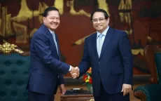 Thủ tướng Phạm Minh Chính tiếp Phó Thủ tướng Campuchia nhân dịp dự Hội nghị P4G