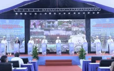 Hà Nội khởi công nút giao hơn 2.300 tỷ đồng giữa đường Vành đai 3,5 với Đại lộ Thăng Long