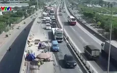 Đảm bảo giao thông sửa chữa đường Vành đai 3 trên cao
