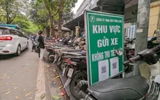 Hà Nội yêu cầu làm rõ vụ thu tiền gấp đôi tại điểm trông xe không dùng tiền mặt