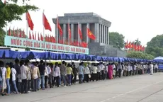 Hướng dẫn giao thông, vị trí các bãi đỗ xe phục vụ nhân dân vào Lăng viếng Chủ tịch Hồ Chí Minh