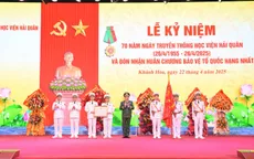 Học viện Hải quân kỷ niệm 70 năm Ngày truyền thống