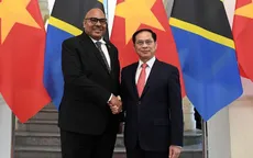 Phó Thủ tướng, Bộ trưởng Ngoại giao Bùi Thanh Sơn hội đàm với Bộ trưởng Ngoại giao và Hợp tác Đông Phi Tanzania