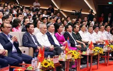 Tổng Bí thư Tô Lâm dự Chương trình nghệ thuật "Đảng trong mùa Xuân đại thắng”