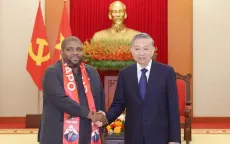 Tổng Bí thư Tô Lâm tiếp Tổng Thư ký Đảng Mặt trận giải phóng Mozambique