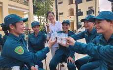 TH true MILK tiếp sức chiến sĩ diễu binh ngay trên thao trường, sẵn sàng cho Đại lễ 30/4