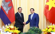 Thủ tướng Phạm Minh Chính hội kiến Chủ tịch Đảng Nhân dân Campuchia Hun Sen