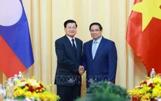 Thủ tướng Phạm Minh Chính tiếp Tổng Bí thư, Chủ tịch nước Lào Thongloun Sisoulith