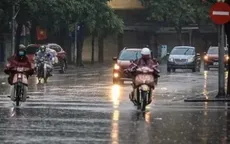 Cảnh báo dông tố, lốc sét, mưa đá ở khu vực Hà Nội
