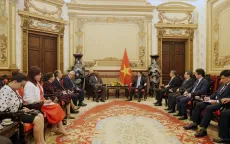 Chủ tịch nước Lương Cường tiếp Phó Chủ tịch nước Cuba