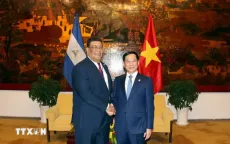 Phó Thủ tướng Bùi Thanh Sơn tiếp Bộ trưởng Nicaragua và Algeria