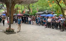 Các điểm du lịch tại miền Bắc thu hút lượng lớn du khách dịp nghỉ lễ