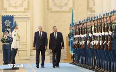 Lễ đón Tổng Bí thư Tô Lâm và Phu nhân thăm cấp Nhà nước Cộng hòa Kazakhstan