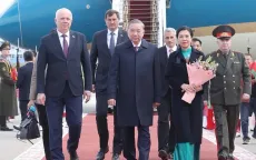 Tổng Bí thư Tô Lâm và Phu nhân bắt đầu thăm cấp Nhà nước Cộng hòa Belarus