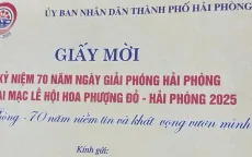 Xử lý 2 trường hợp rao bán Giấy mời Lễ hội Hoa Phượng Đỏ - Hải Phòng 2025