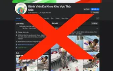 Cảnh báo lừa đảo kêu gọi từ thiện dưới danh nghĩa bệnh viện