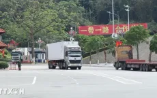 Tuyến vận tải đường bộ quốc tế Trung Quốc - Việt Nam chính thức khai trương